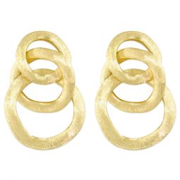 Image for Marco Bicego Jaipur Link Yellow Gold Small Knot Earrings