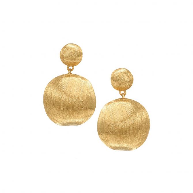 Marco Bicego Africa Yellow Gold Small Drop Earrings