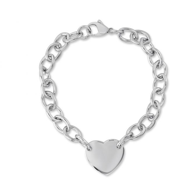 Children's Sterling Silver Heart Bracelet