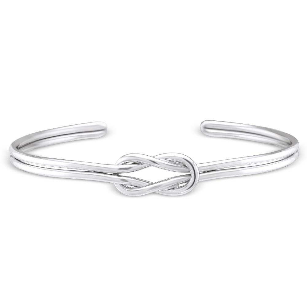 Sterling Silver Knot Cuff Bracelet | Borsheims