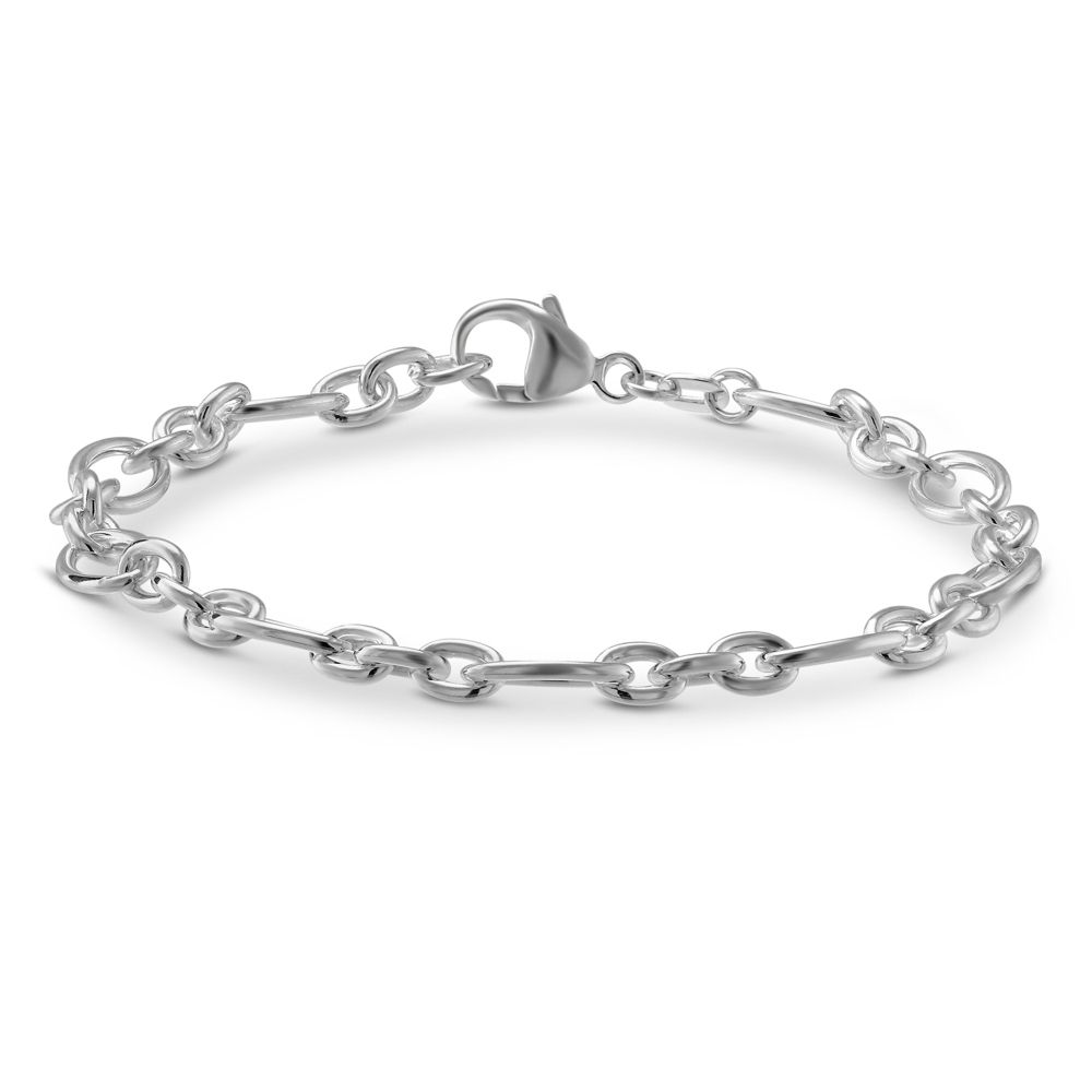 Sterling Silver Figaro Baroque Link Bracelet | Borsheims