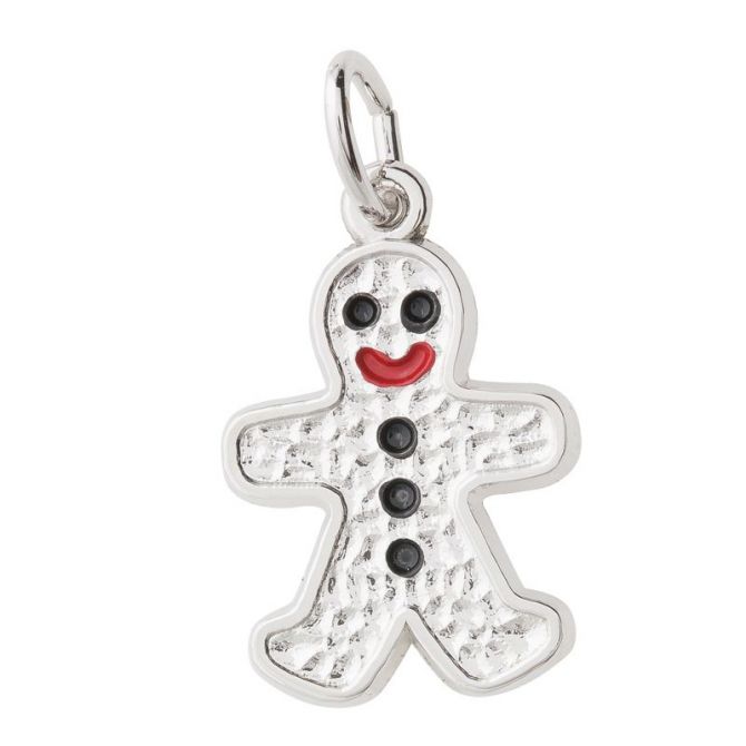 Rembrandt Sterling Silver Gingerbread Man Charm