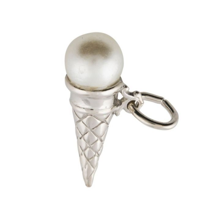 Rembrandt Sterling Silver Ice Cream Cone Charm