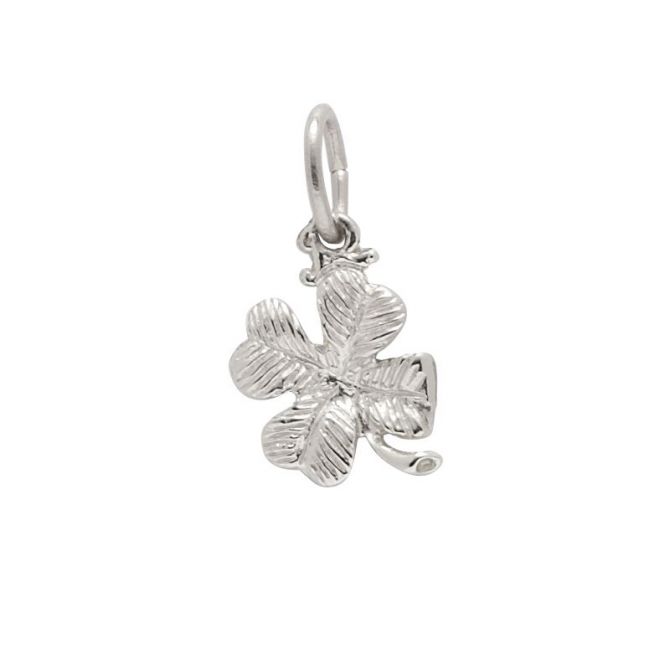 Rembrandt Sterling Silver Four Leaf Clover Charm