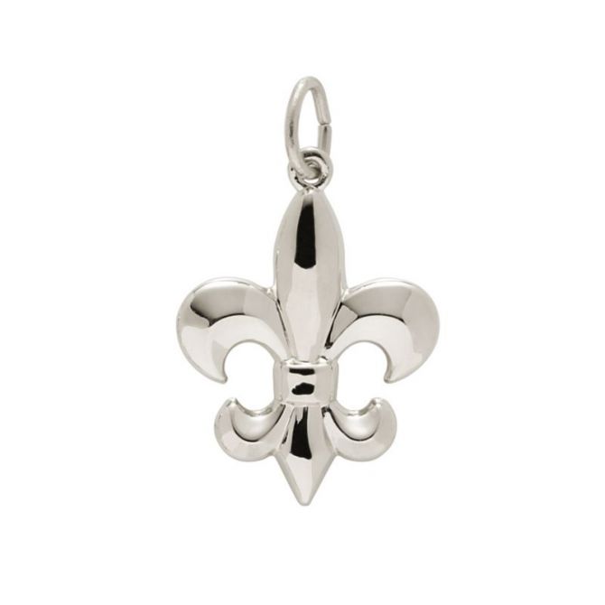 Rembrandt Sterling Silver Fleur De Lis Charm