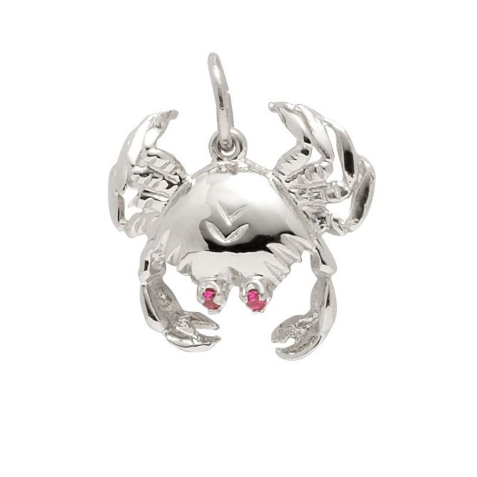 Rembrandt Sterling Silver Crab Charm