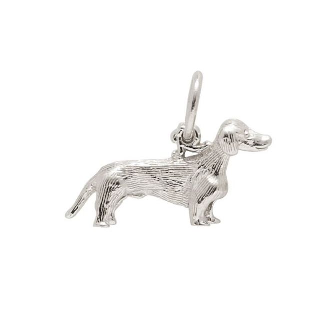 Rembrandt Sterling Silver Dachshund Charm