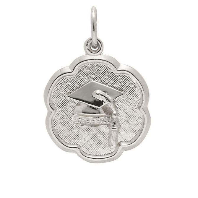 Rembrandt Sterling Silver Graduation Charm