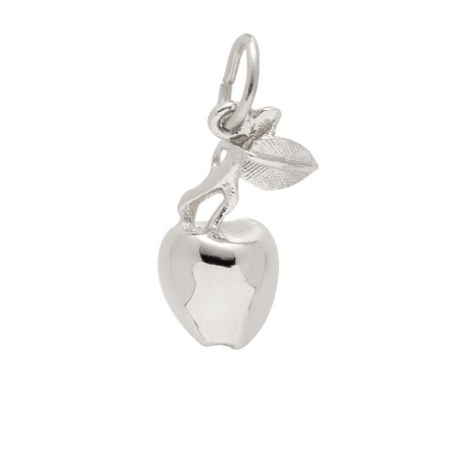 Rembrandt Sterling Silver Apple Charm