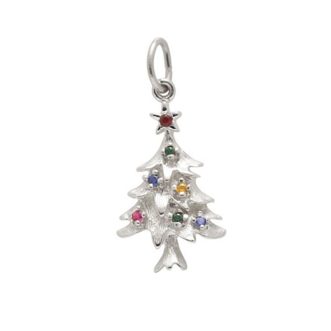 Rembrandt Sterling Silver Christmas Tree Charm