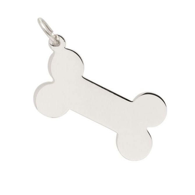 Rembrandt Sterling Silver Dog Bone Charm