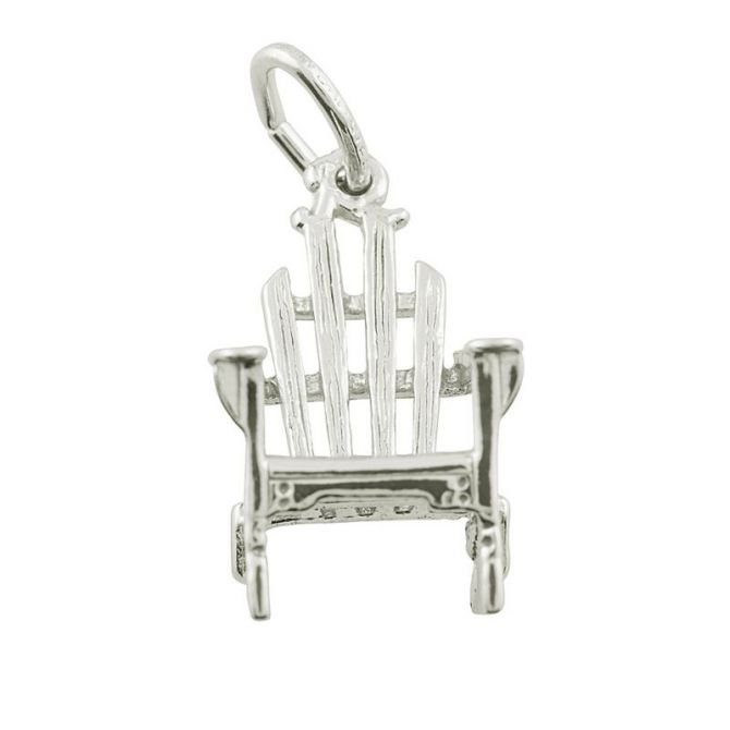 Rembrandt Sterling Silver Adirondack Chair Charm