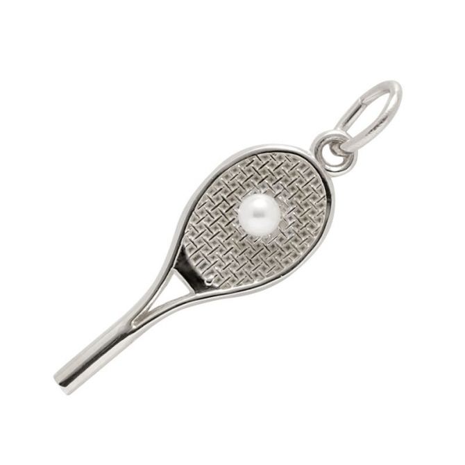 Rembrandt Sterling Silver Tennis Charm