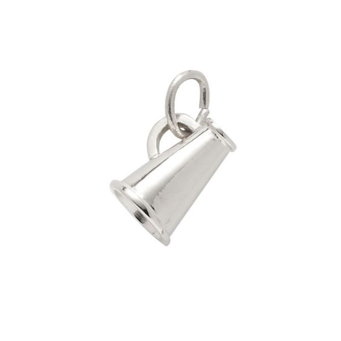 Rembrandt Sterling Silver Megaphone Charm