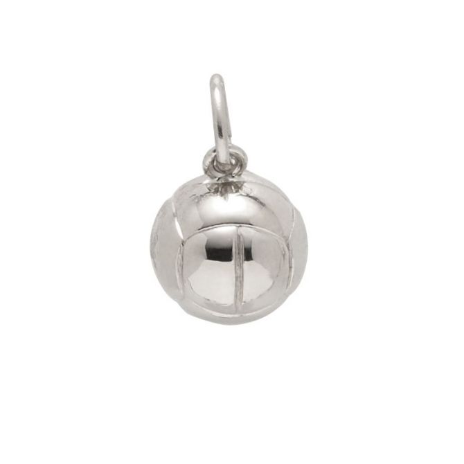 Rembrandt Sterling Silver Volleyball Charm