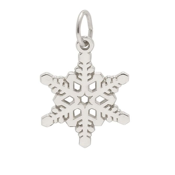 Rembrandt Sterling Silver Snowflake Charm