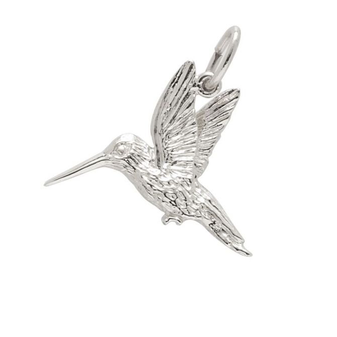 Rembrandt Sterling Silver Hummingbird Charm