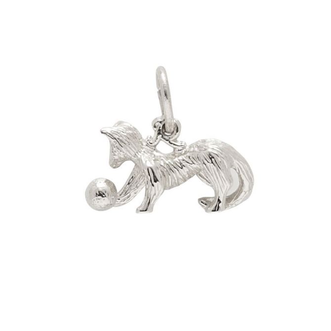 Rembrandt Sterling Silver Cat Charm