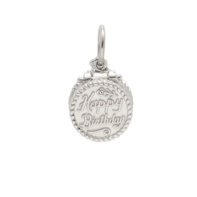 Rembrandt Sterling Silver Birthday Cake Charm