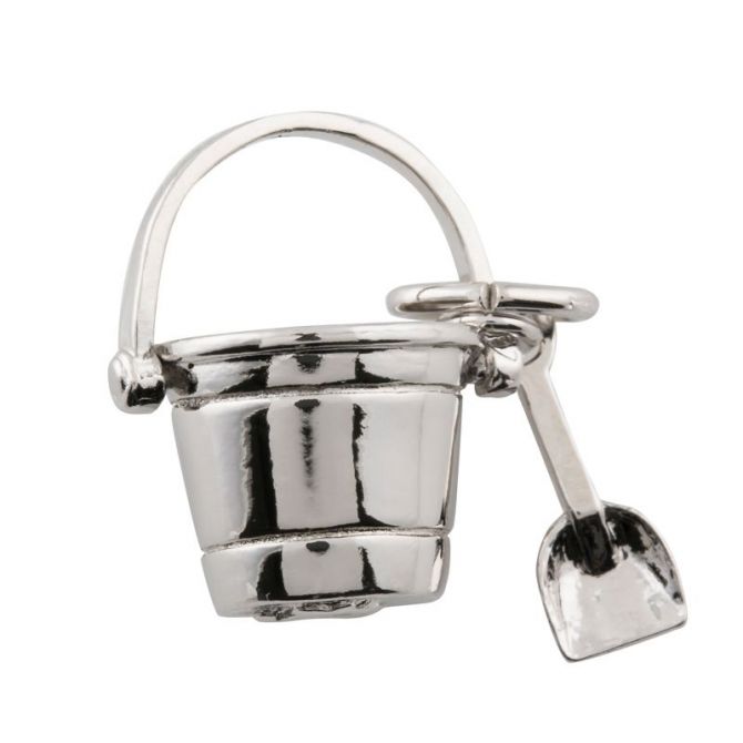 Rembrandt Sterling Silver Pail and Shovel Charm