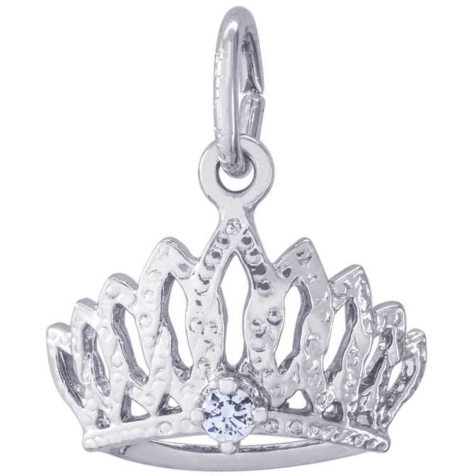 Rembrandt Sterling Silver Tiara Charm