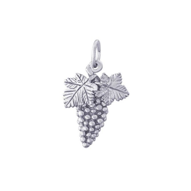 Rembrandt Sterling Silver Grape Charm