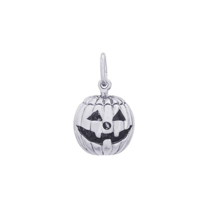 Rembrandt Sterling Silver Jack O Lantern Charm