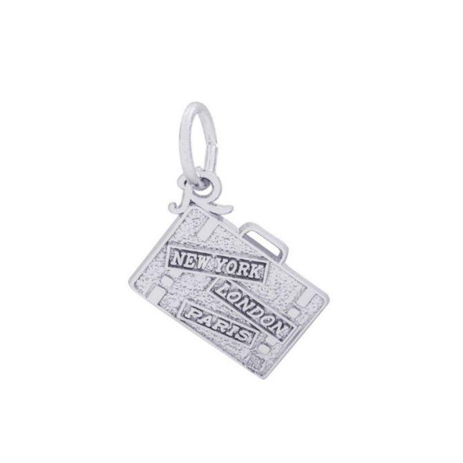 Rembrandt Sterling Silver Suitcase Charm