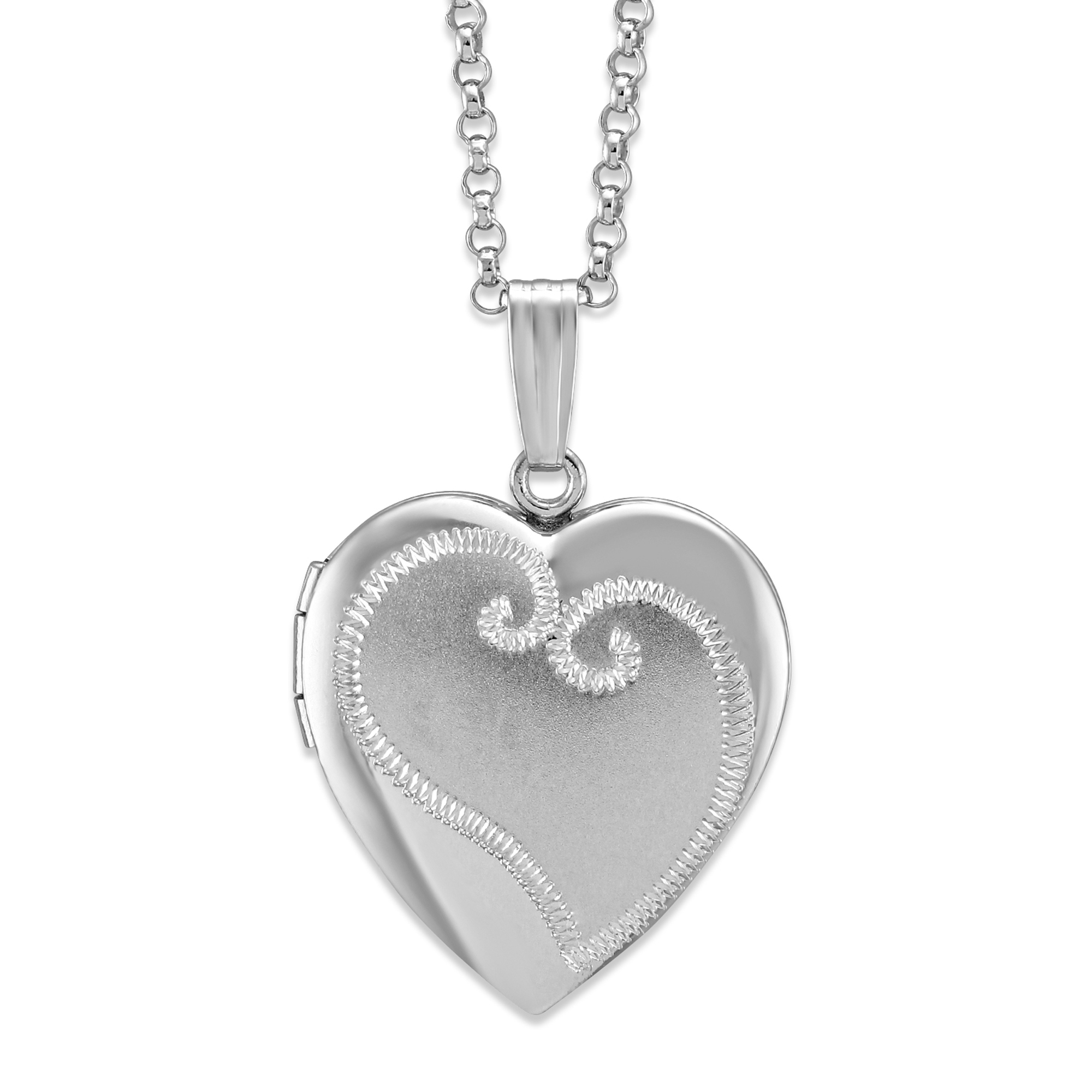 Sterling Silver Heart Locket | Borsheims