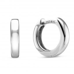 Image for Sterling Silver Huggie Earrings