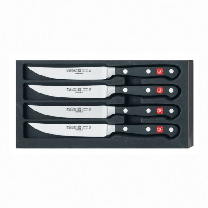 Wusthof Classic 4 Piece Steak Knife Set