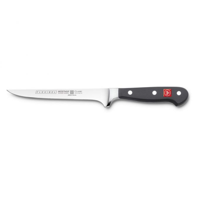 Wusthof Classic Flexible Boning Knife, 6"