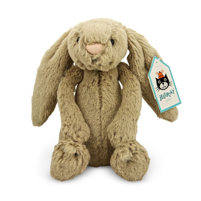 Jellycat Beige Bashful Bunny Small, 7"