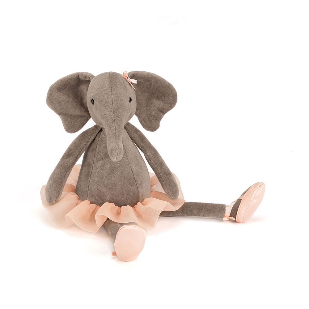 jellycat dancing darcey elephant