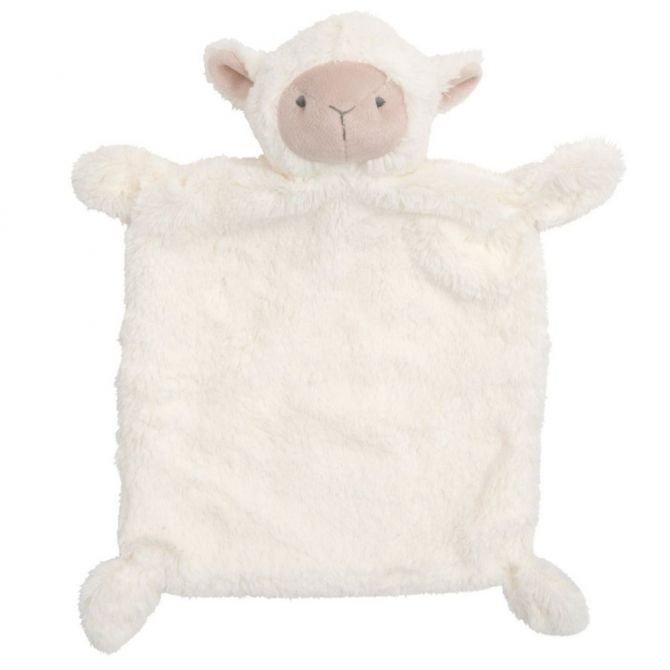 Elegant Baby Cream Lambie Security Blanket