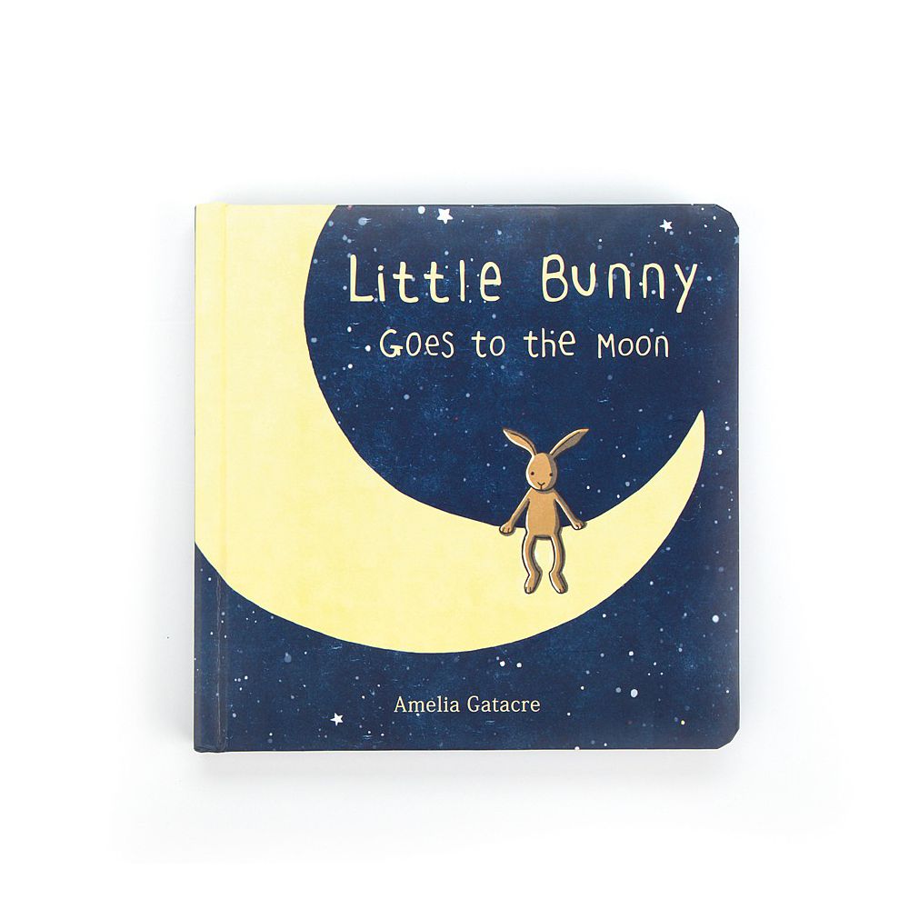 Jellycat Little Bunny Goes To The Moon Book 