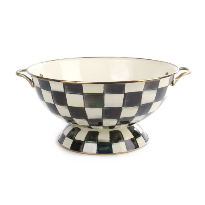 MacKenzie-Childs Courtly Check Enamel Everything Bowl