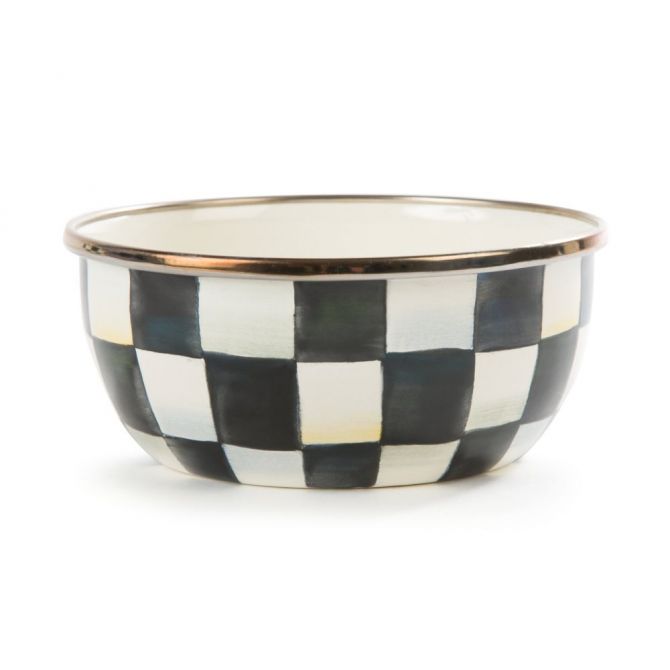 Mackenzie-Childs Courtly Check Pinch Bowl