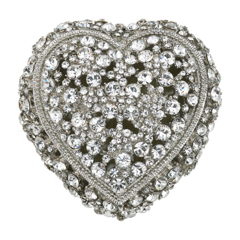 Olivia Riegel Crystal Heart Box | CB0623 | Borsheims