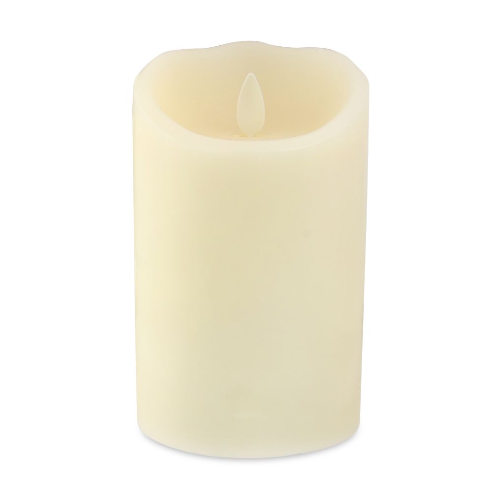 Luminara Vanilla Ivory Candle, 5