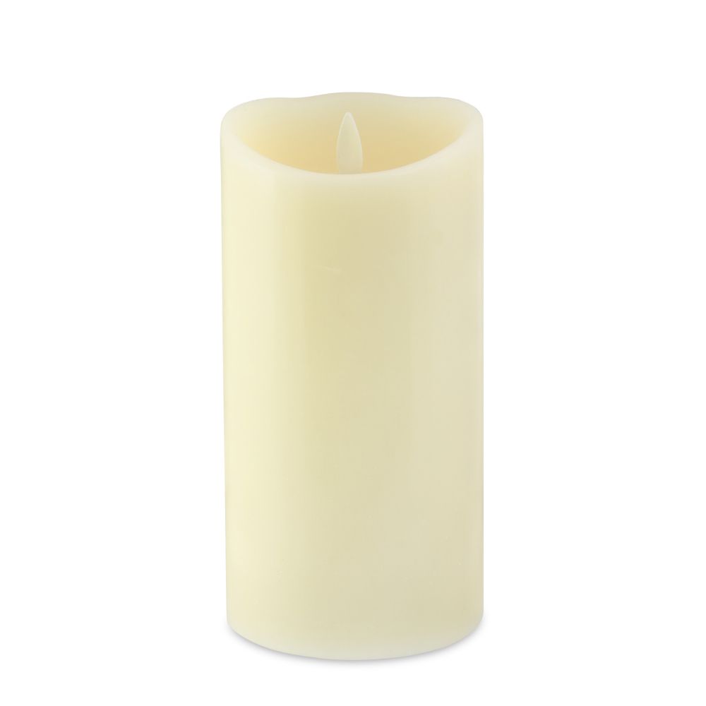 Luminara Vanilla Ivory Candle, 7