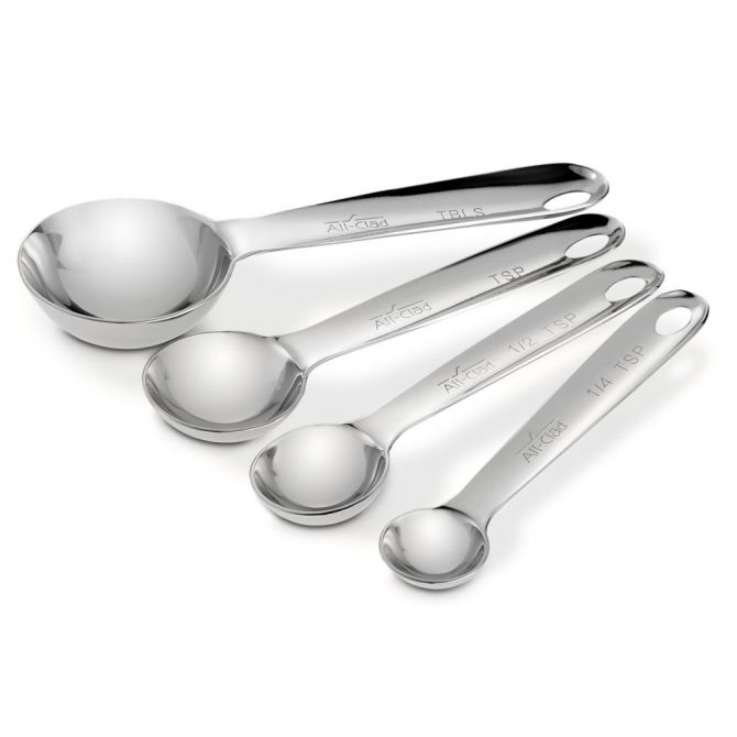 All-Clad Stainless Measuring Spoon Set of 4