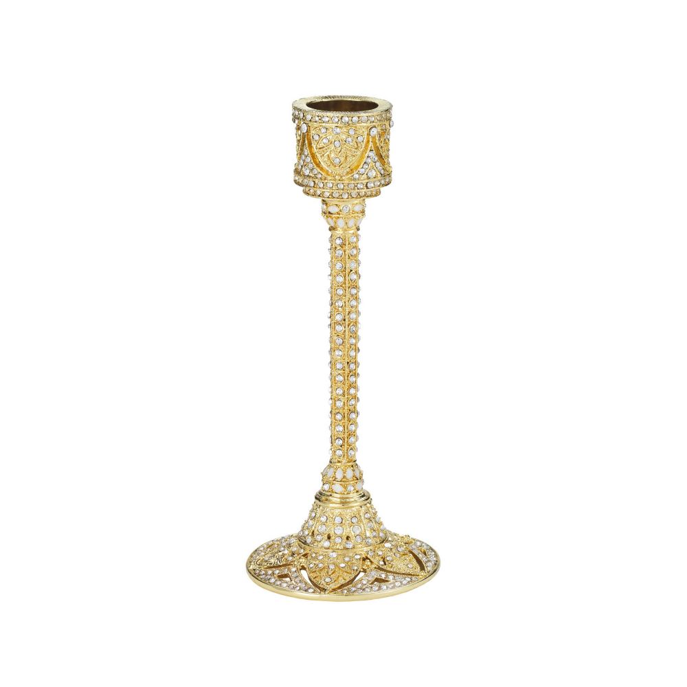 Olivia Riegel Gold Windsor Candlestick, Small | CH3016 | Borsheims