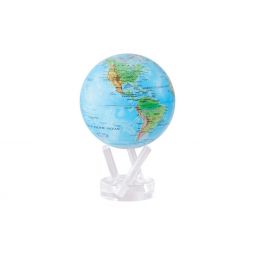 MOVA 8.5 Blue with Political Map Globe