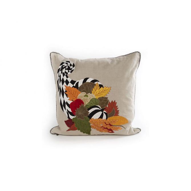 MacKenzie-Childs  Cornucopia Lumbar Pillow