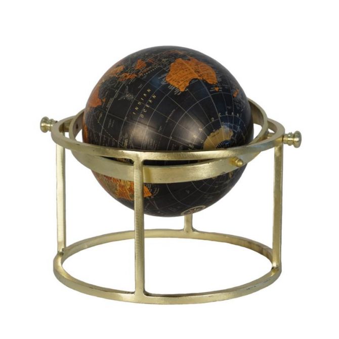 Sagebrook Home Globe on Ring Stand