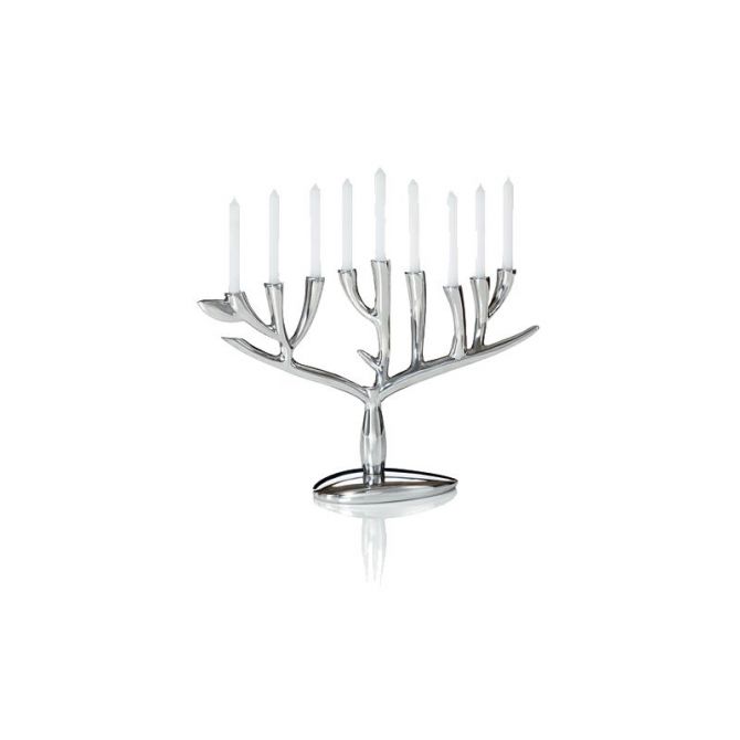 Nambe Tree of Life Menorah