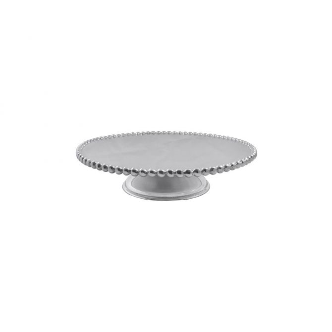 Mariposa Pearled Cake Stand