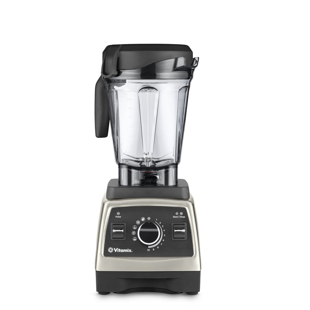 Vitamix Professional Series 750 Brushed Stainless Metal Finish Blender, 64oz, 059326