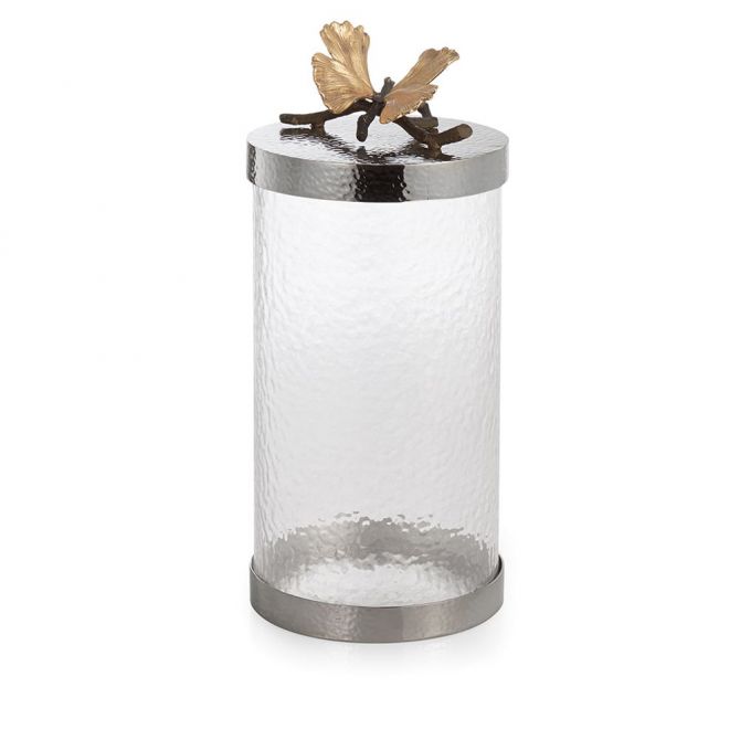 Michael Aram Butterfly Ginkgo Canister, Large